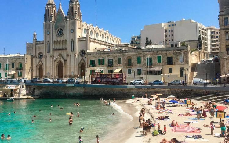 Apartamento St Julians Sliema Penthouse 3 Minutes Walk From Seafront Exterior foto